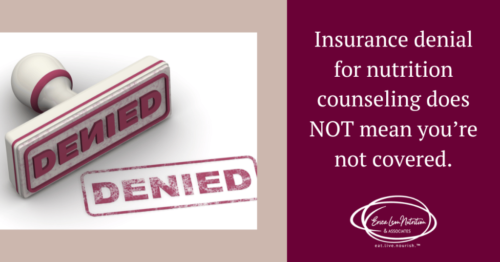 What to Do If Insurance Denies Eating Disorder Nutrition Therapy